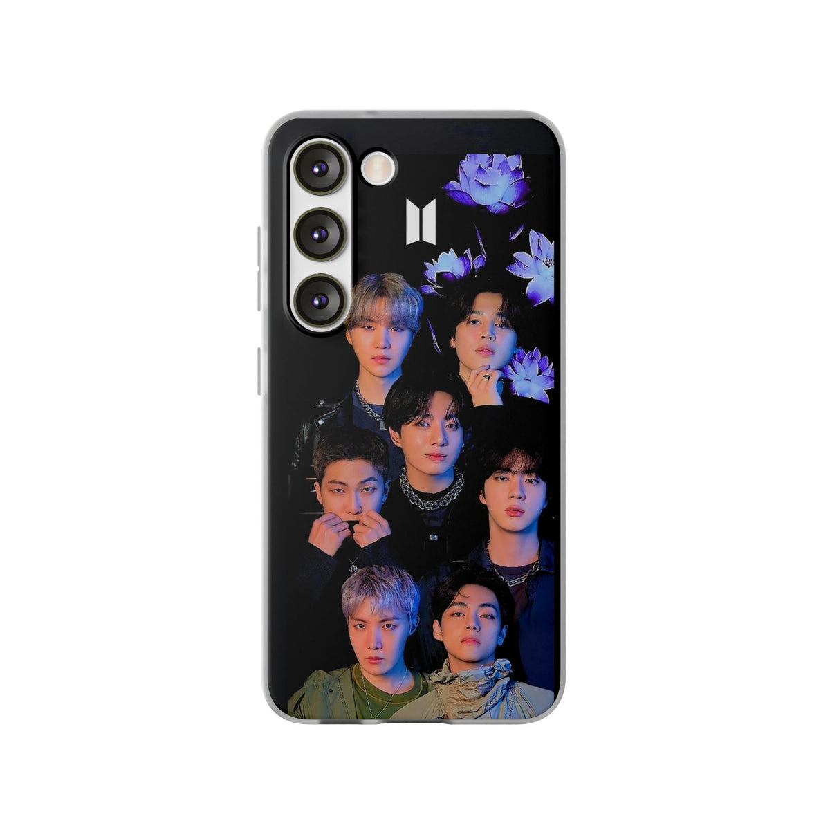 BTS OT7 Cell Phone Case - iPhone, Samsung and Custom Covers - K - Pop Phone Covers, Gifts for Fans, Stylish Cell Phone Accessories - Beyond The Shoppe