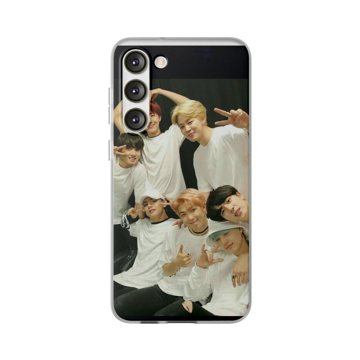 BTS OT7 Cell Phone Case - iPhone, Samsung and Custom Covers - K - Pop Phone Covers, Gifts for Fans, Stylish Cell Phone Accessories - Beyond The Shoppe