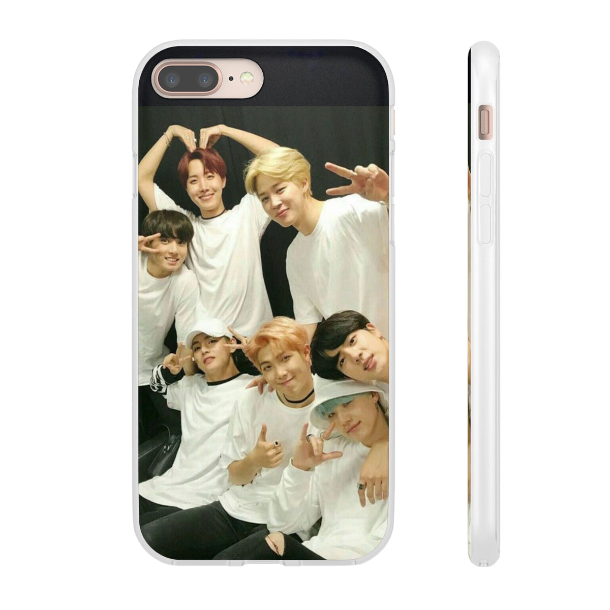 BTS OT7 Cell Phone Case - iPhone, Samsung and Custom Covers - K - Pop Phone Covers, Gifts for Fans, Stylish Cell Phone Accessories - Beyond The Shoppe