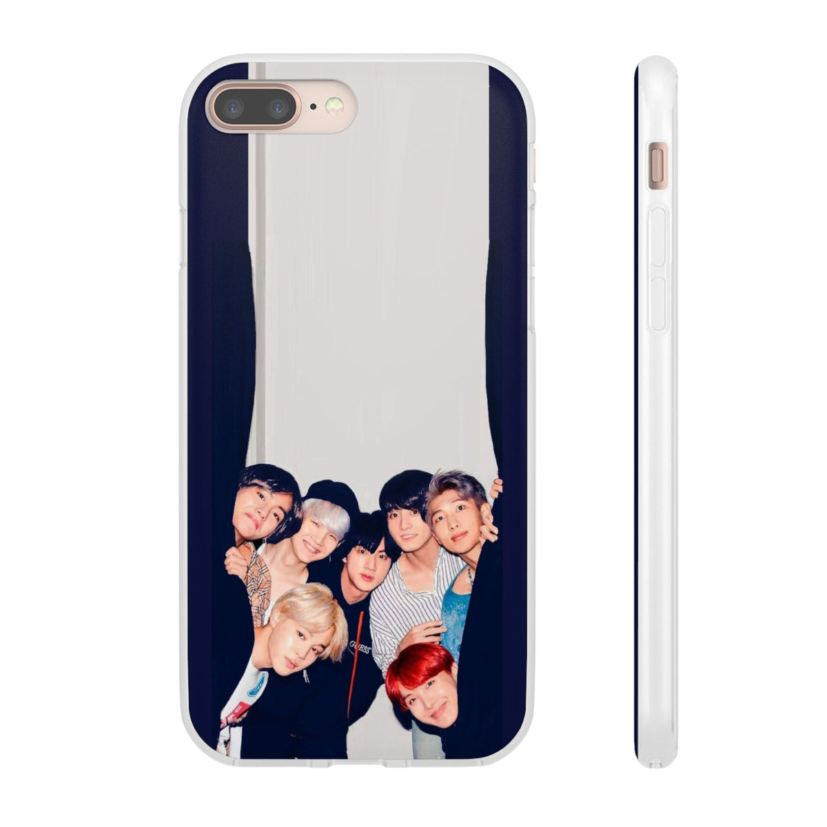 BTS OT7 Cell Phone Case - iPhone, Samsung and Custom Covers - K - Pop Phone Covers, Gifts for Fans, Stylish Cell Phone Accessories - Beyond The Shoppe