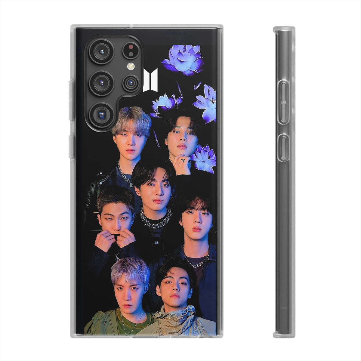 BTS OT7 Cell Phone Case - iPhone, Samsung and Custom Covers - K - Pop Phone Covers, Gifts for Fans, Stylish Cell Phone Accessories - Beyond The Shoppe
