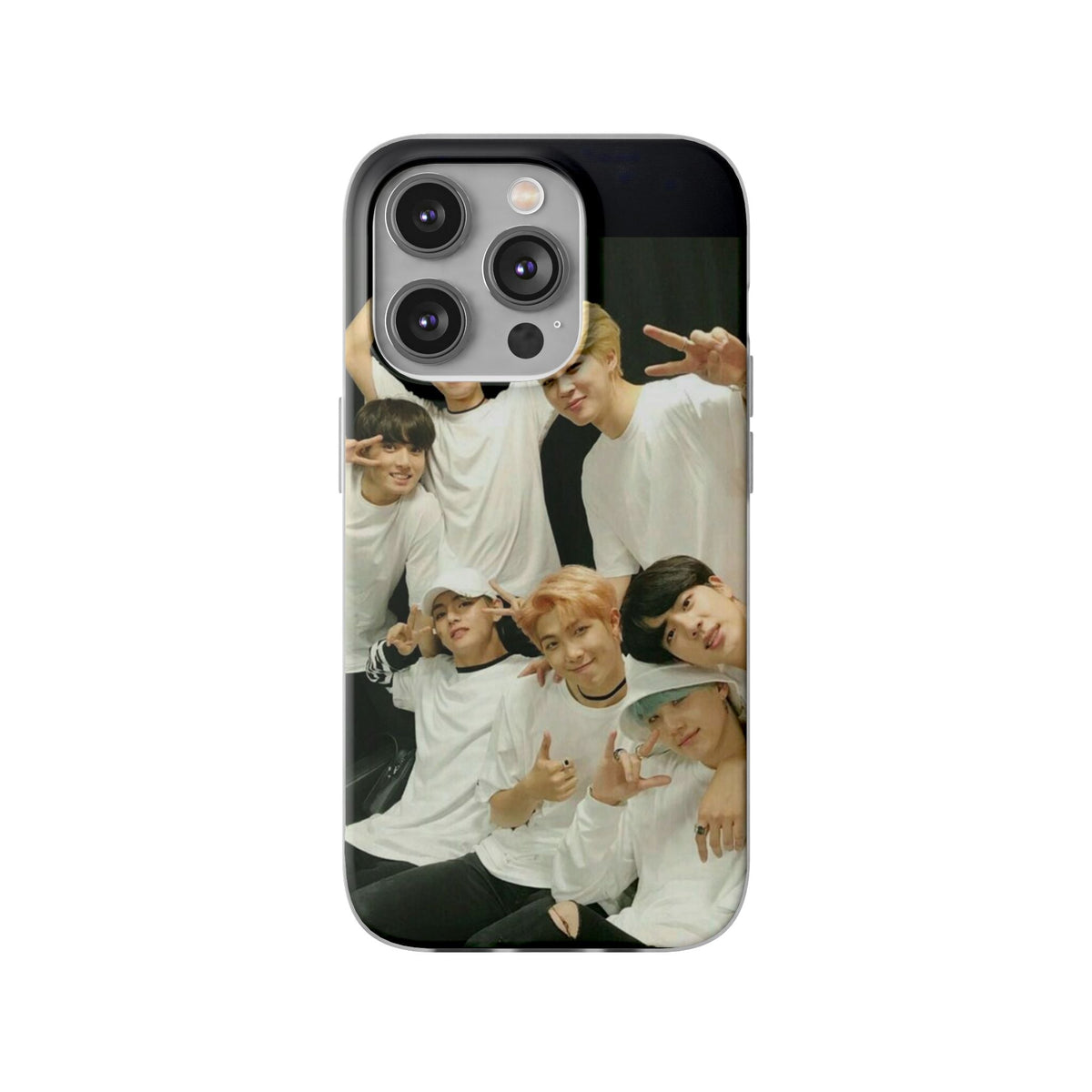 BTS OT7 Cell Phone Case - iPhone, Samsung and Custom Covers - K - Pop Phone Covers, Gifts for Fans, Stylish Cell Phone Accessories - Beyond The Shoppe