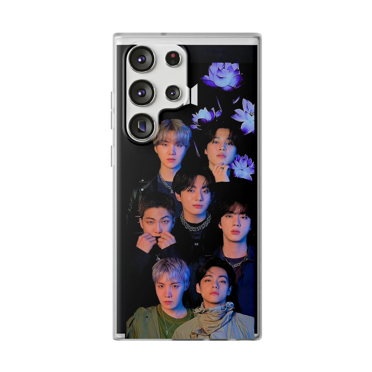 BTS OT7 Cell Phone Case - iPhone, Samsung and Custom Covers - K - Pop Phone Covers, Gifts for Fans, Stylish Cell Phone Accessories - Beyond The Shoppe