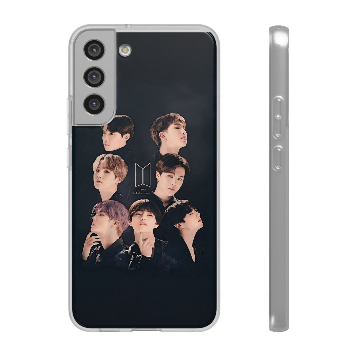 BTS OT7 Cell Phone Case - iPhone, Samsung and Custom Covers - K - Pop Phone Covers, Gifts for Fans, Stylish Cell Phone Accessories - Beyond The Shoppe