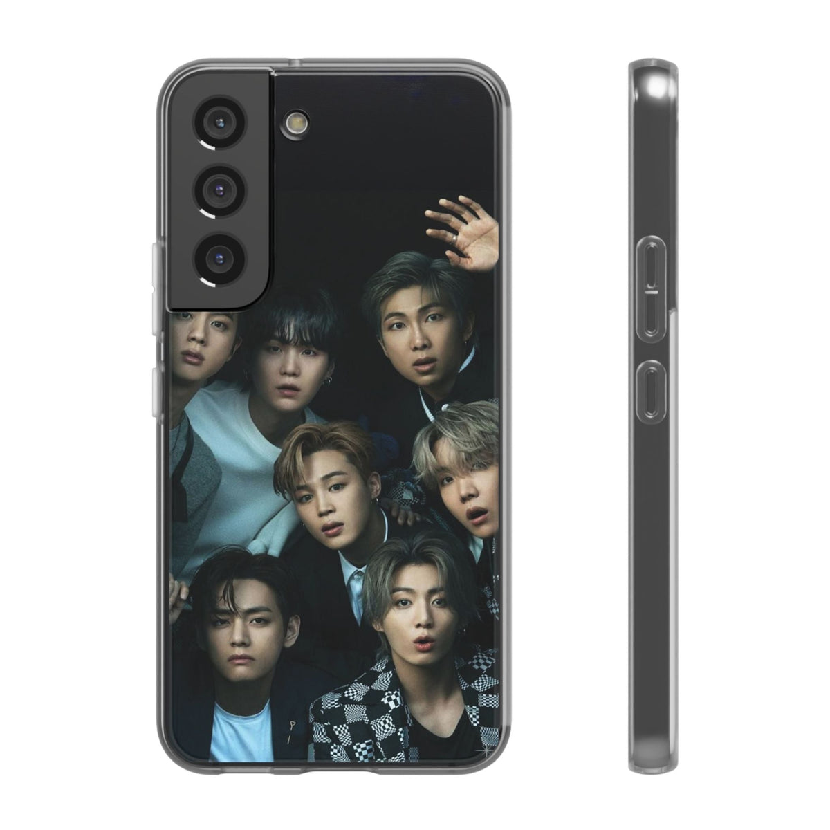 BTS OT7 Cell Phone Case - iPhone, Samsung and Custom Covers - K - Pop Phone Covers, Gifts for Fans, Stylish Cell Phone Accessories - Beyond The Shoppe