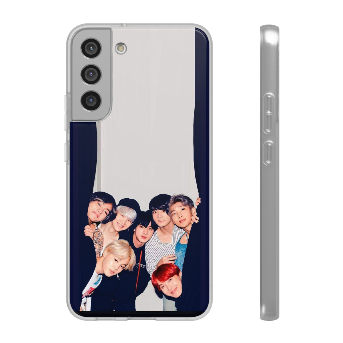BTS OT7 Cell Phone Case - iPhone, Samsung and Custom Covers - K - Pop Phone Covers, Gifts for Fans, Stylish Cell Phone Accessories - Beyond The Shoppe
