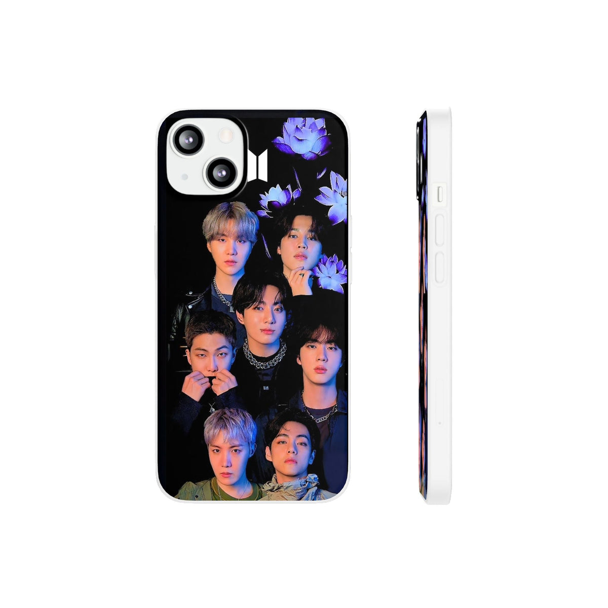 BTS OT7 Cell Phone Case - iPhone, Samsung and Custom Covers - K - Pop Phone Covers, Gifts for Fans, Stylish Cell Phone Accessories - Beyond The Shoppe