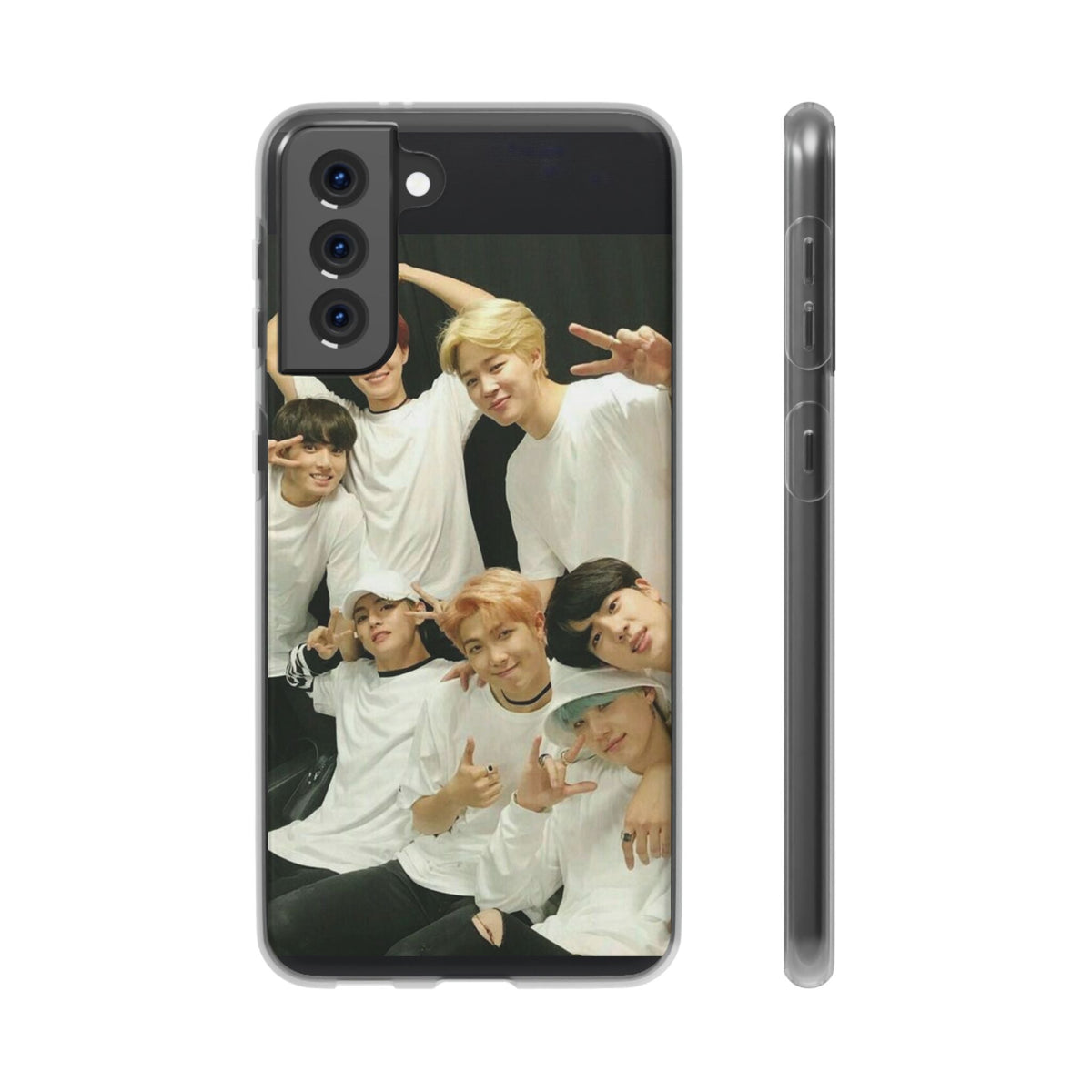 BTS OT7 Cell Phone Case - iPhone, Samsung and Custom Covers - K - Pop Phone Covers, Gifts for Fans, Stylish Cell Phone Accessories - Beyond The Shoppe