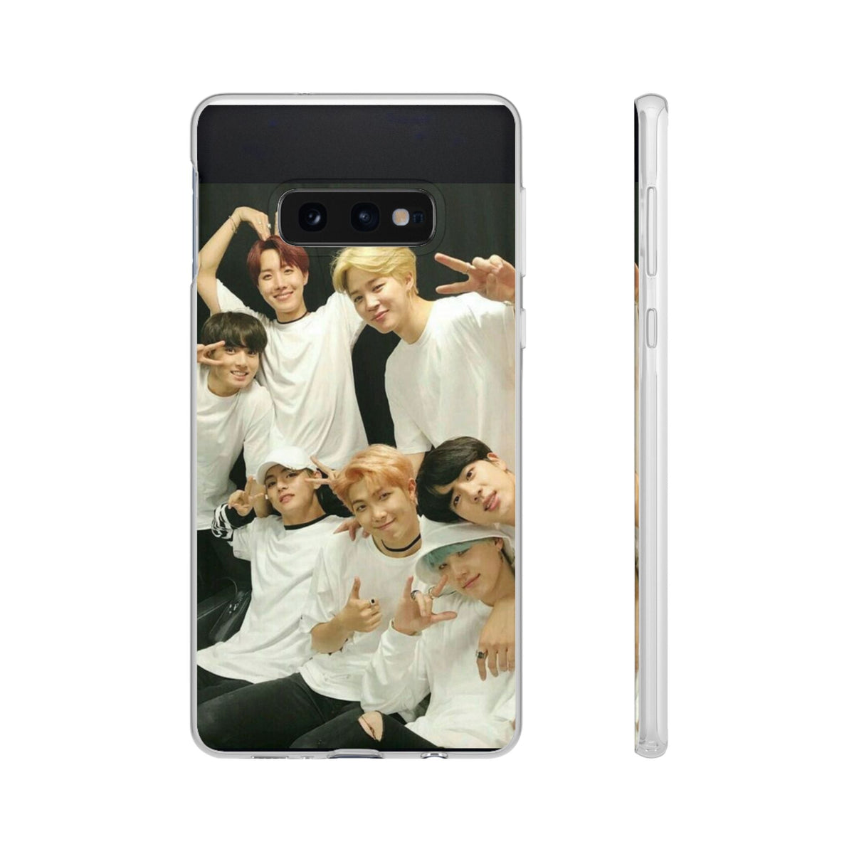 BTS OT7 Cell Phone Case - iPhone, Samsung and Custom Covers - K - Pop Phone Covers, Gifts for Fans, Stylish Cell Phone Accessories - Beyond The Shoppe