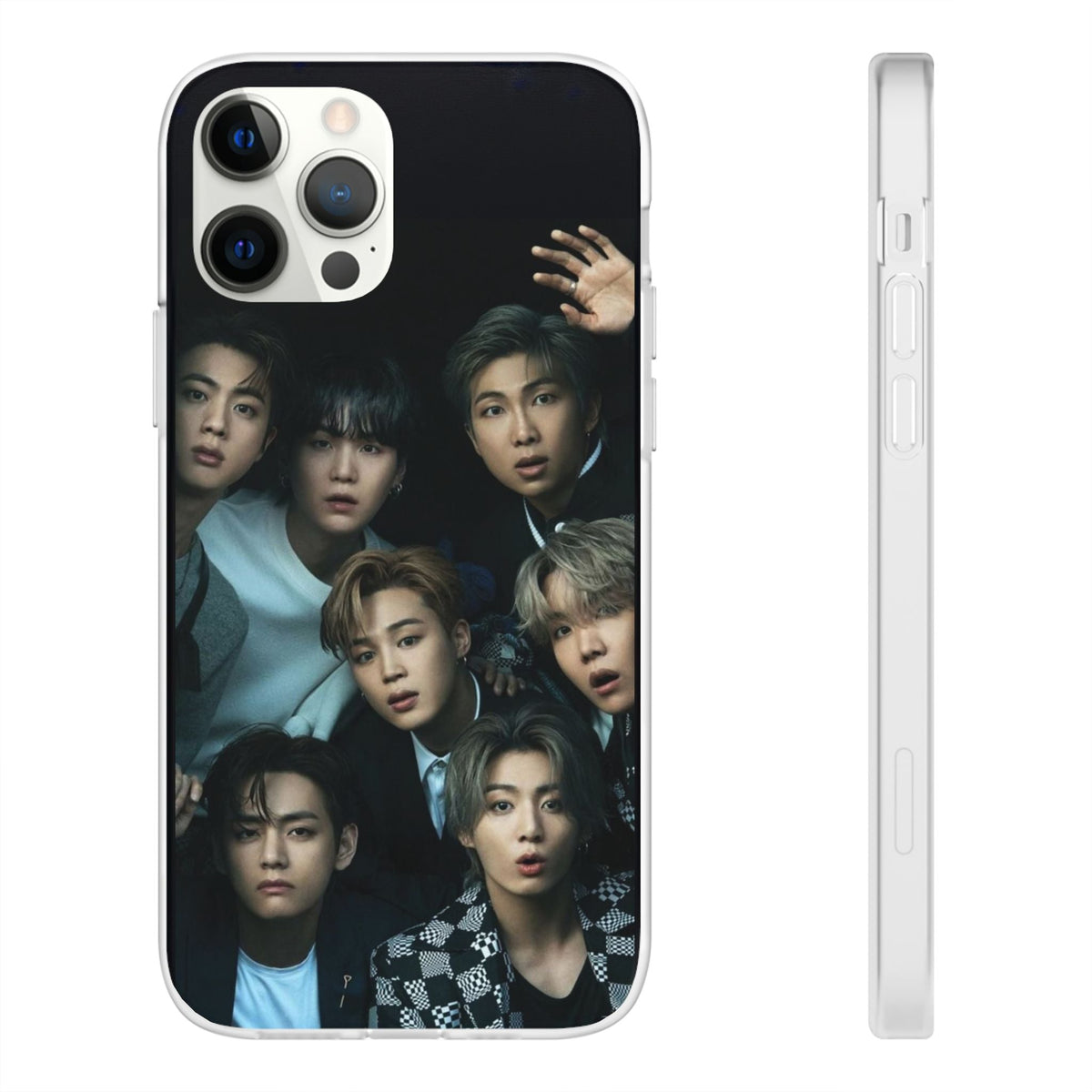 BTS OT7 Cell Phone Case - iPhone, Samsung and Custom Covers - K - Pop Phone Covers, Gifts for Fans, Stylish Cell Phone Accessories - Beyond The Shoppe