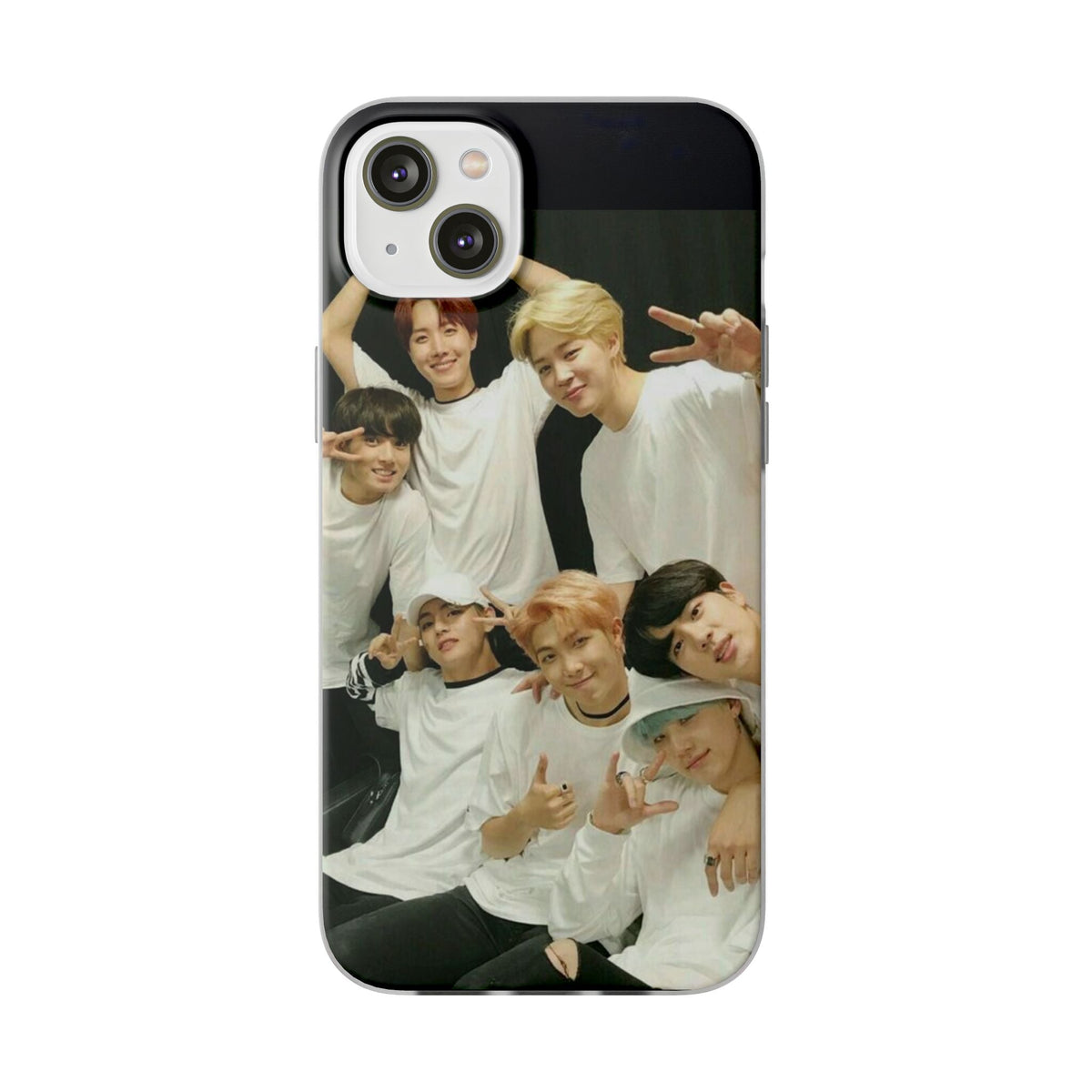BTS OT7 Cell Phone Case - iPhone, Samsung and Custom Covers - K - Pop Phone Covers, Gifts for Fans, Stylish Cell Phone Accessories - Beyond The Shoppe