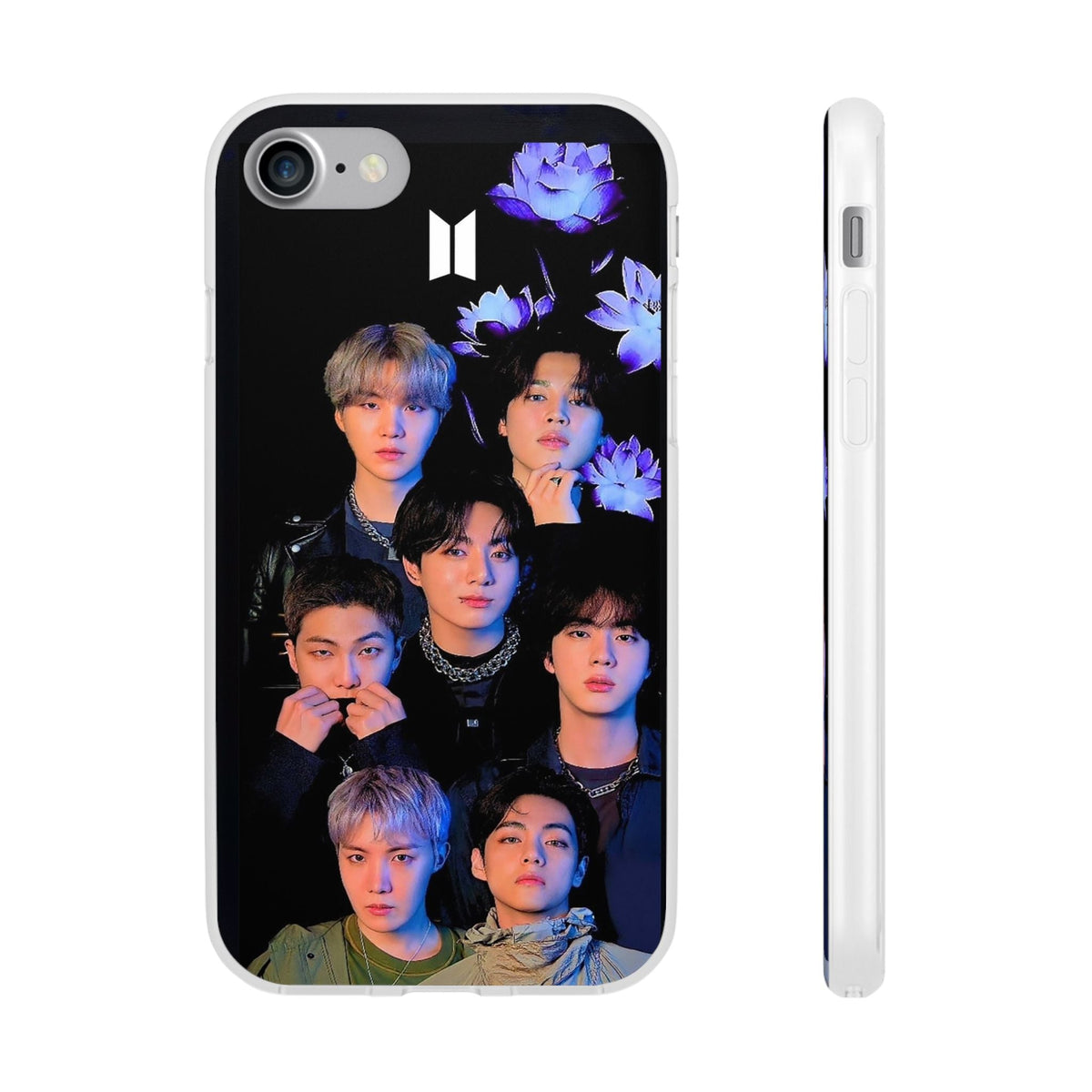 BTS OT7 Cell Phone Case - iPhone, Samsung and Custom Covers - K - Pop Phone Covers, Gifts for Fans, Stylish Cell Phone Accessories - Beyond The Shoppe