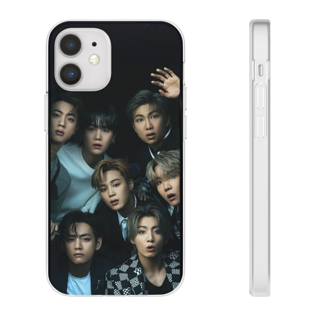 BTS OT7 Cell Phone Case - iPhone, Samsung and Custom Covers - K - Pop Phone Covers, Gifts for Fans, Stylish Cell Phone Accessories - Beyond The Shoppe