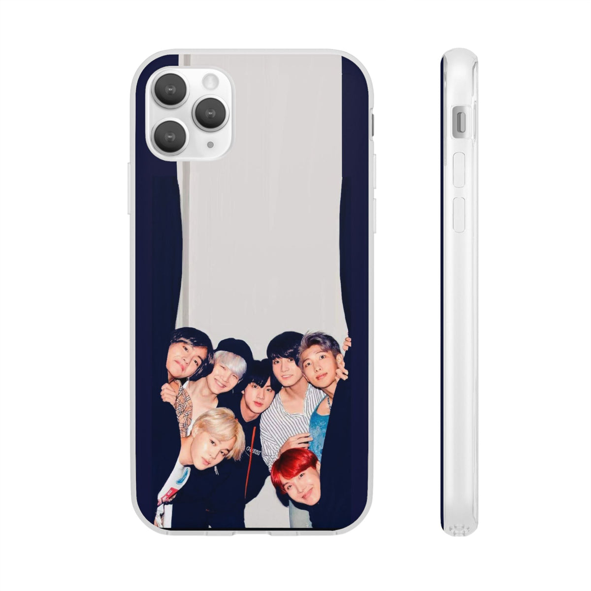 BTS OT7 Cell Phone Case - iPhone, Samsung and Custom Covers - K - Pop Phone Covers, Gifts for Fans, Stylish Cell Phone Accessories - Beyond The Shoppe
