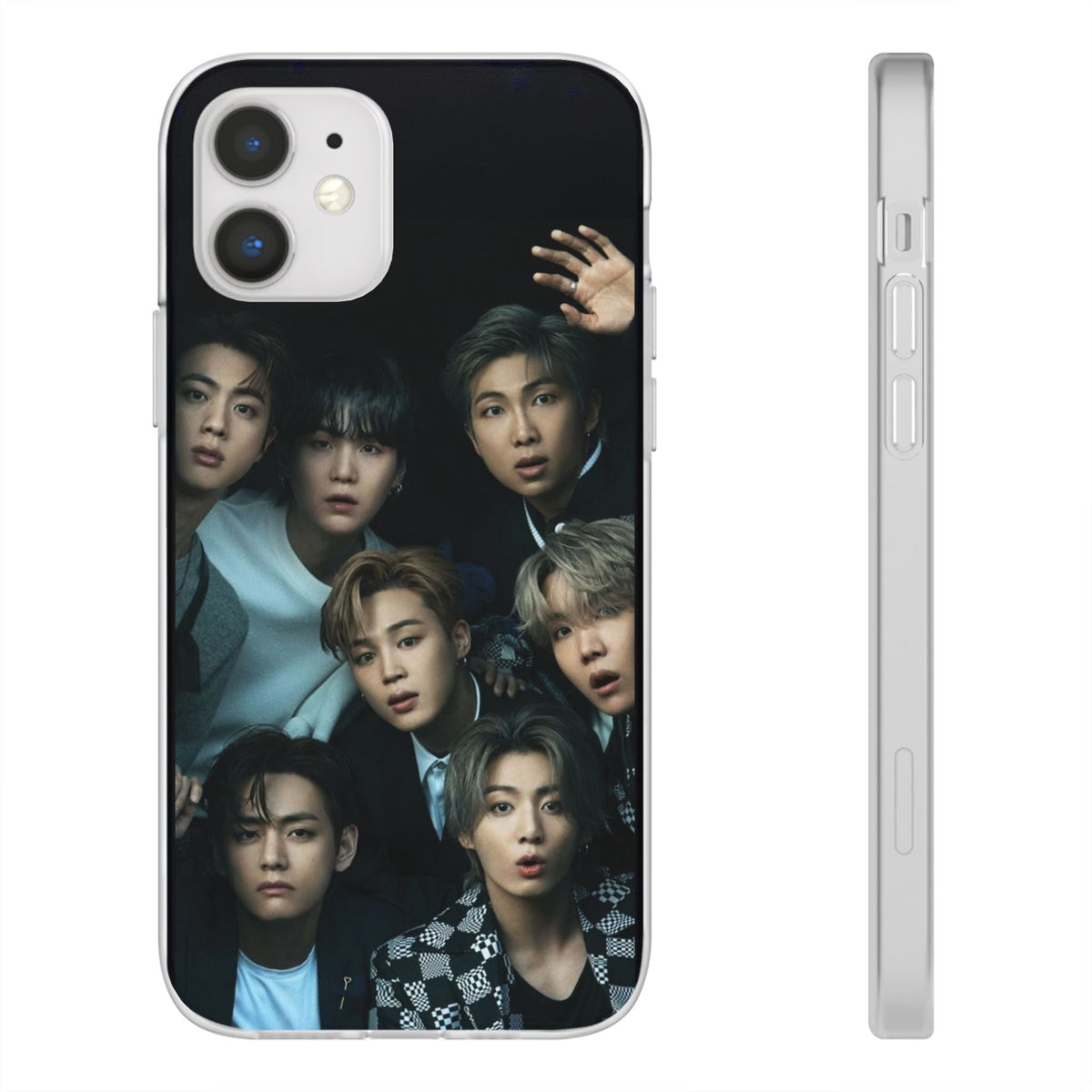 BTS OT7 Cell Phone Case - iPhone, Samsung and Custom Covers - K - Pop Phone Covers, Gifts for Fans, Stylish Cell Phone Accessories - Beyond The Shoppe