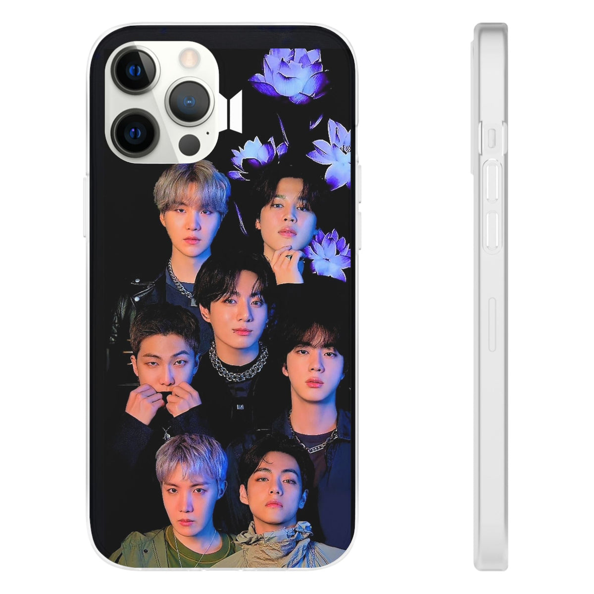 BTS OT7 Cell Phone Case - iPhone, Samsung and Custom Covers - K - Pop Phone Covers, Gifts for Fans, Stylish Cell Phone Accessories - Beyond The Shoppe