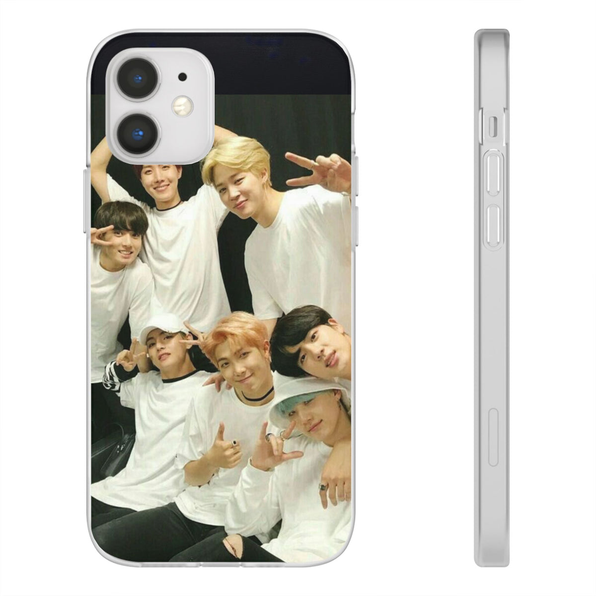 BTS OT7 Cell Phone Case - iPhone, Samsung and Custom Covers - K - Pop Phone Covers, Gifts for Fans, Stylish Cell Phone Accessories - Beyond The Shoppe