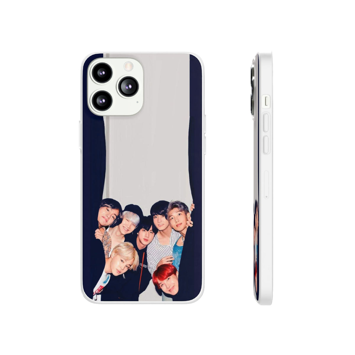 BTS OT7 Cell Phone Case - iPhone, Samsung and Custom Covers - K - Pop Phone Covers, Gifts for Fans, Stylish Cell Phone Accessories - Beyond The Shoppe