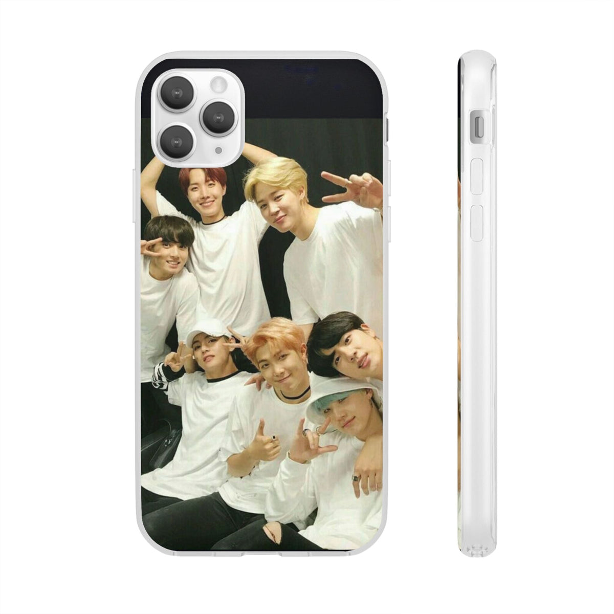 BTS OT7 Cell Phone Case - iPhone, Samsung and Custom Covers - K - Pop Phone Covers, Gifts for Fans, Stylish Cell Phone Accessories - Beyond The Shoppe