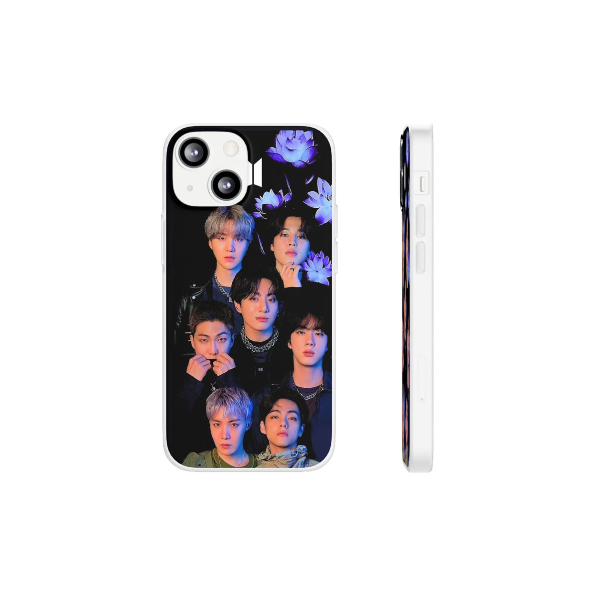 BTS OT7 Cell Phone Case - iPhone, Samsung and Custom Covers - K - Pop Phone Covers, Gifts for Fans, Stylish Cell Phone Accessories - Beyond The Shoppe