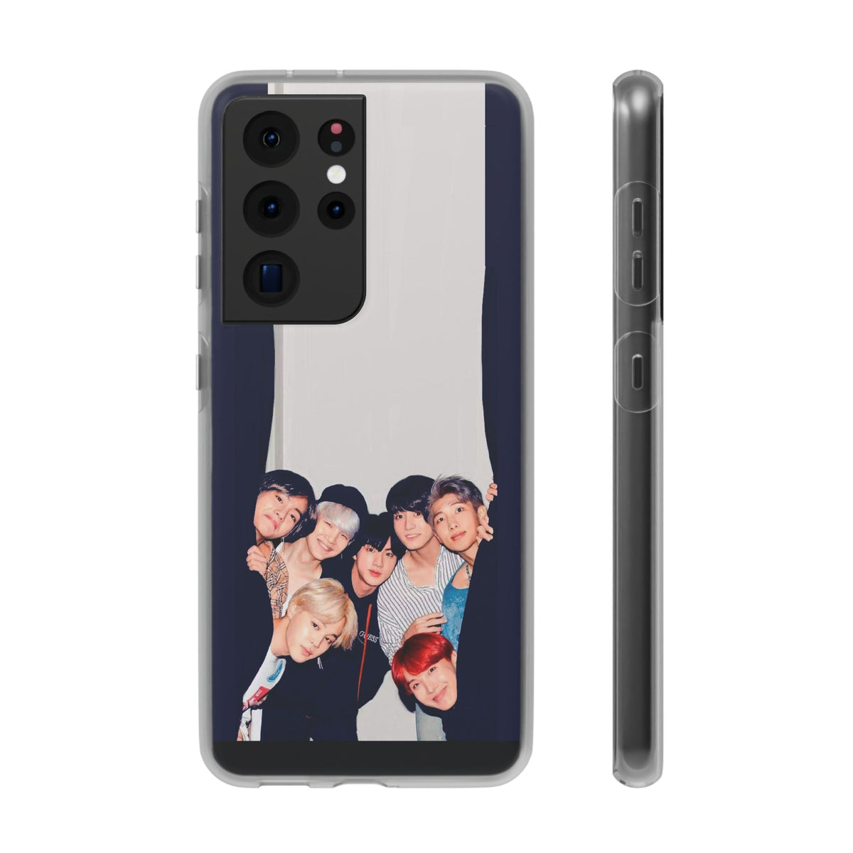 BTS OT7 Cell Phone Case - iPhone, Samsung and Custom Covers - K - Pop Phone Covers, Gifts for Fans, Stylish Cell Phone Accessories - Beyond The Shoppe