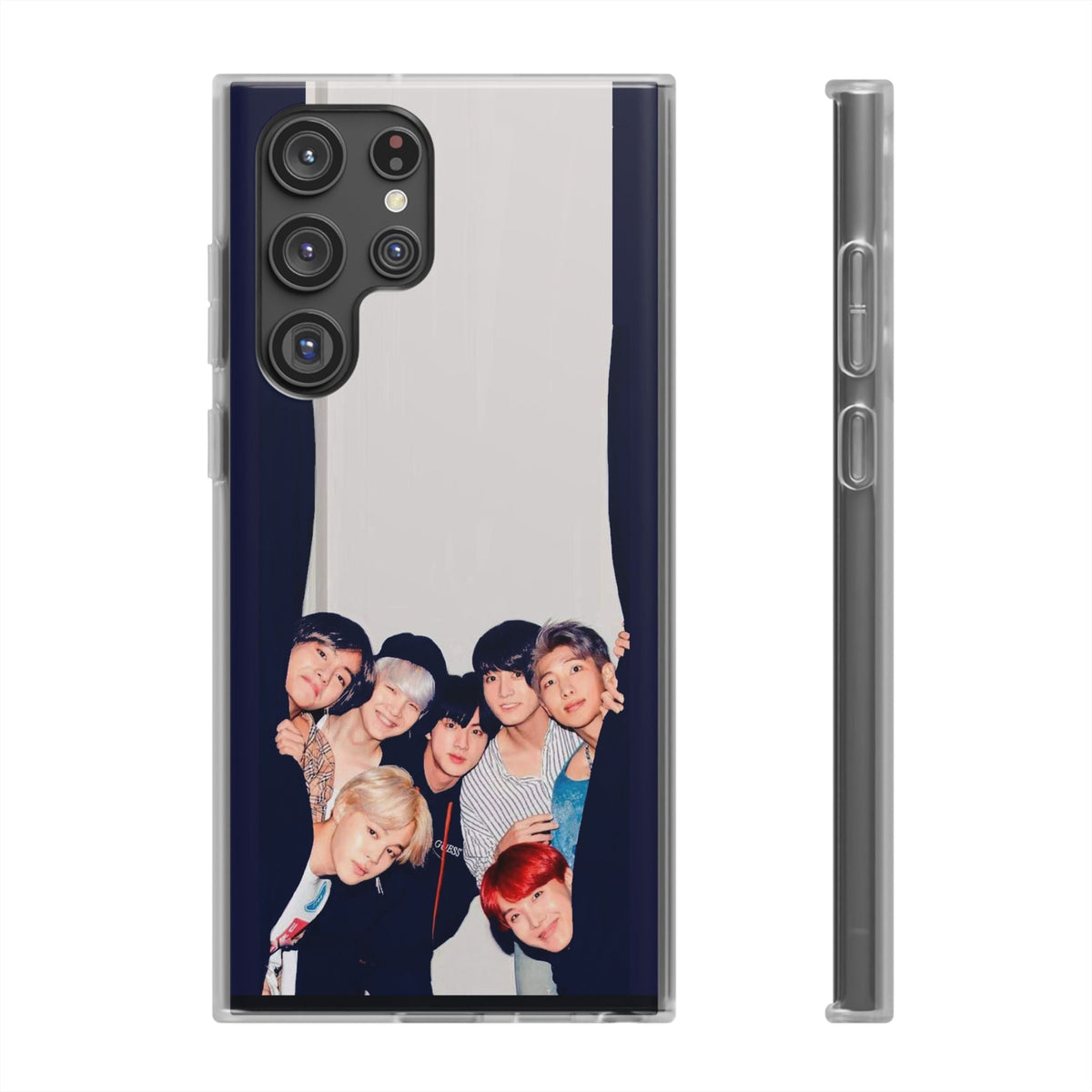 BTS OT7 Cell Phone Case - iPhone, Samsung and Custom Covers - K - Pop Phone Covers, Gifts for Fans, Stylish Cell Phone Accessories - Beyond The Shoppe