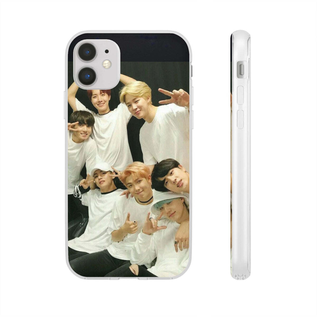 BTS OT7 Cell Phone Case - iPhone, Samsung and Custom Covers - K - Pop Phone Covers, Gifts for Fans, Stylish Cell Phone Accessories - Beyond The Shoppe