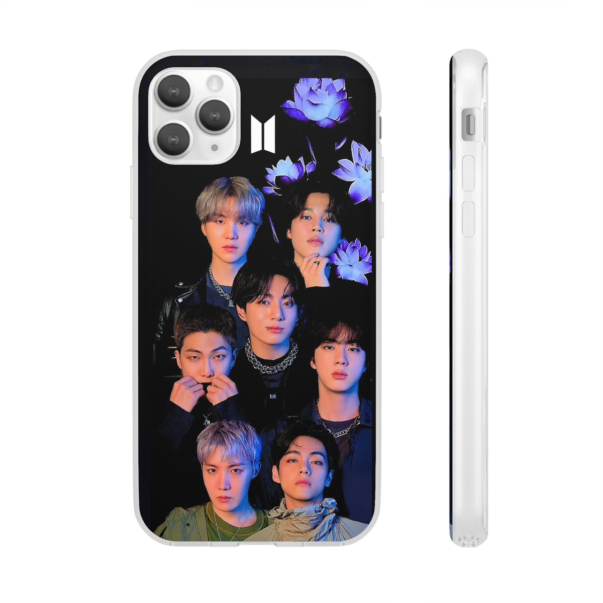 BTS OT7 Cell Phone Case - iPhone, Samsung and Custom Covers - K - Pop Phone Covers, Gifts for Fans, Stylish Cell Phone Accessories - Beyond The Shoppe