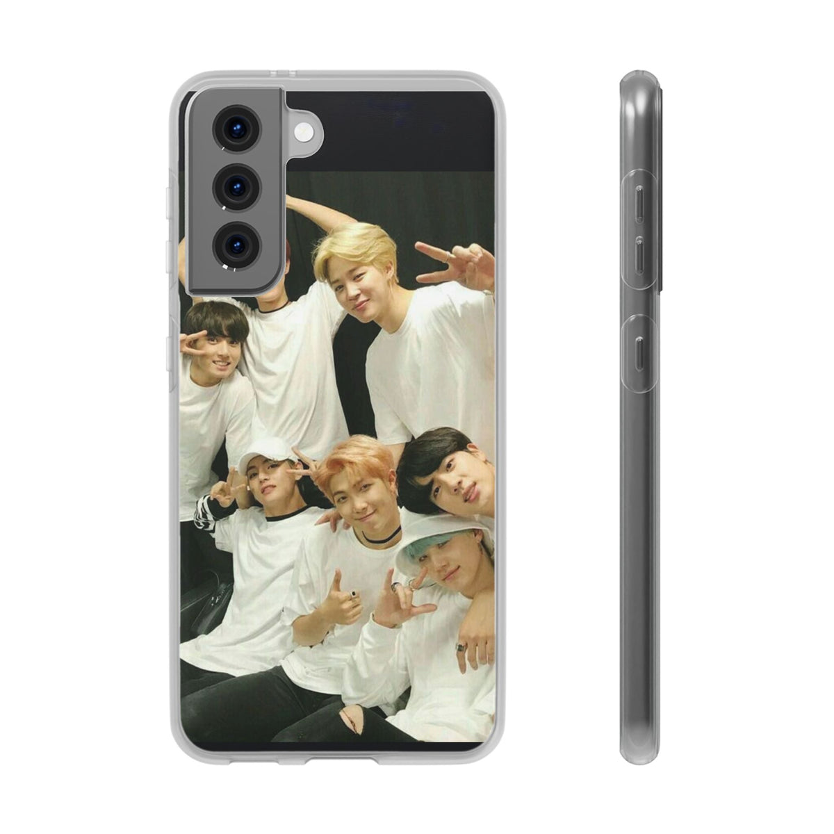 BTS OT7 Cell Phone Case - iPhone, Samsung and Custom Covers - K - Pop Phone Covers, Gifts for Fans, Stylish Cell Phone Accessories - Beyond The Shoppe