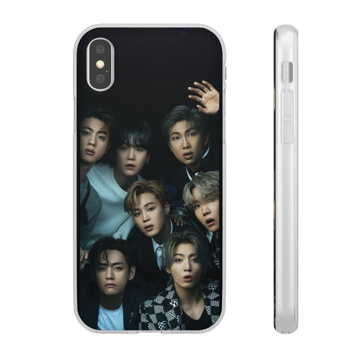 BTS OT7 Cell Phone Case - iPhone, Samsung and Custom Covers - K - Pop Phone Covers, Gifts for Fans, Stylish Cell Phone Accessories - Beyond The Shoppe