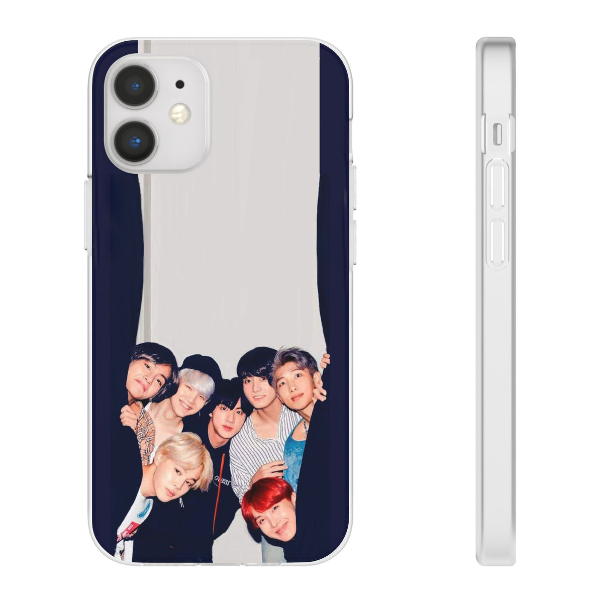 BTS OT7 Cell Phone Case - iPhone, Samsung and Custom Covers - K - Pop Phone Covers, Gifts for Fans, Stylish Cell Phone Accessories - Beyond The Shoppe