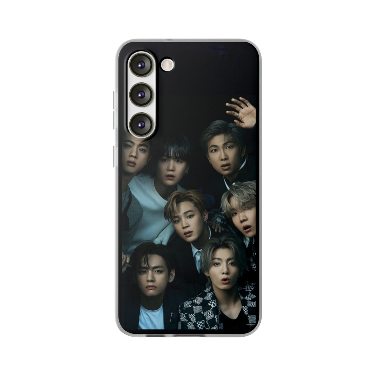 BTS OT7 Cell Phone Case - iPhone, Samsung and Custom Covers - K - Pop Phone Covers, Gifts for Fans, Stylish Cell Phone Accessories - Beyond The Shoppe