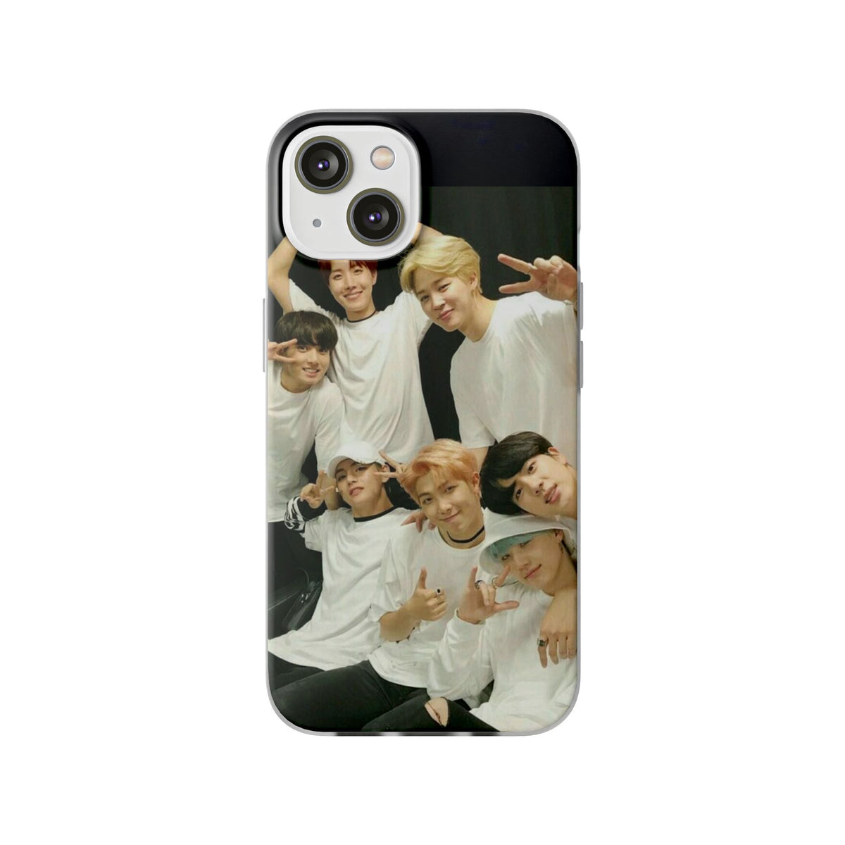 BTS OT7 Cell Phone Case - iPhone, Samsung and Custom Covers - K - Pop Phone Covers, Gifts for Fans, Stylish Cell Phone Accessories - Beyond The Shoppe