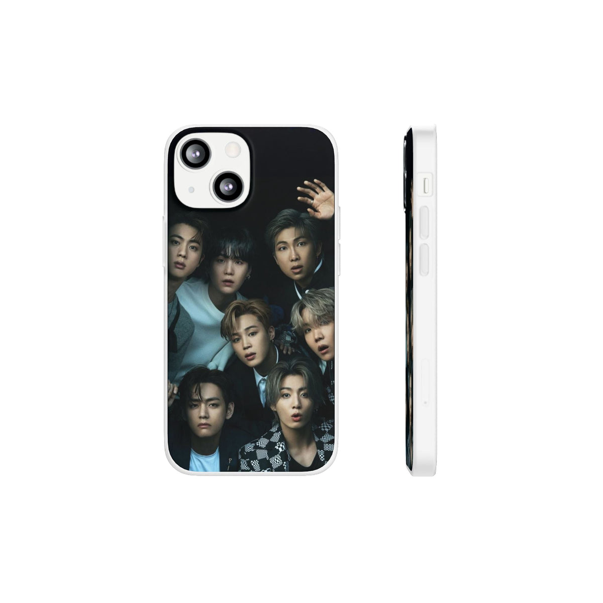BTS OT7 Cell Phone Case - iPhone, Samsung and Custom Covers - K - Pop Phone Covers, Gifts for Fans, Stylish Cell Phone Accessories - Beyond The Shoppe