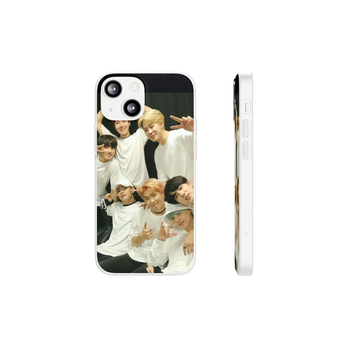 BTS OT7 Cell Phone Case - iPhone, Samsung and Custom Covers - K - Pop Phone Covers, Gifts for Fans, Stylish Cell Phone Accessories - Beyond The Shoppe