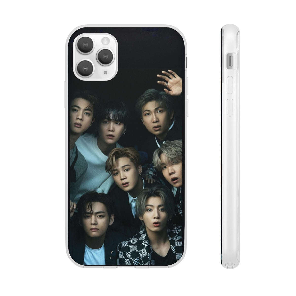 BTS OT7 Cell Phone Case - iPhone, Samsung and Custom Covers - K - Pop Phone Covers, Gifts for Fans, Stylish Cell Phone Accessories - Beyond The Shoppe