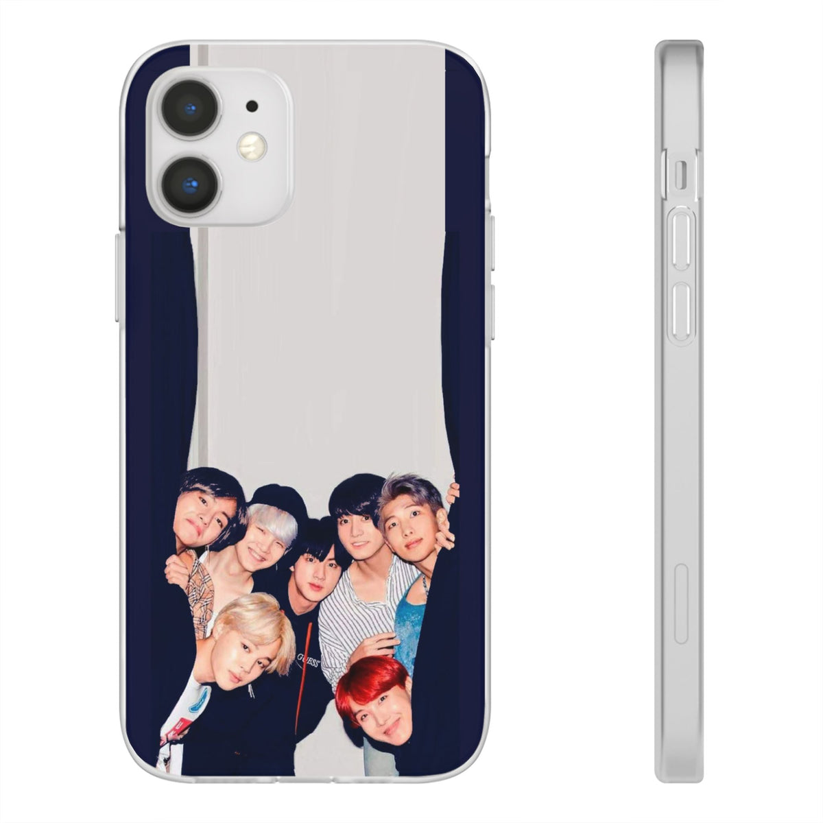 BTS OT7 Cell Phone Case - iPhone, Samsung and Custom Covers - K - Pop Phone Covers, Gifts for Fans, Stylish Cell Phone Accessories - Beyond The Shoppe