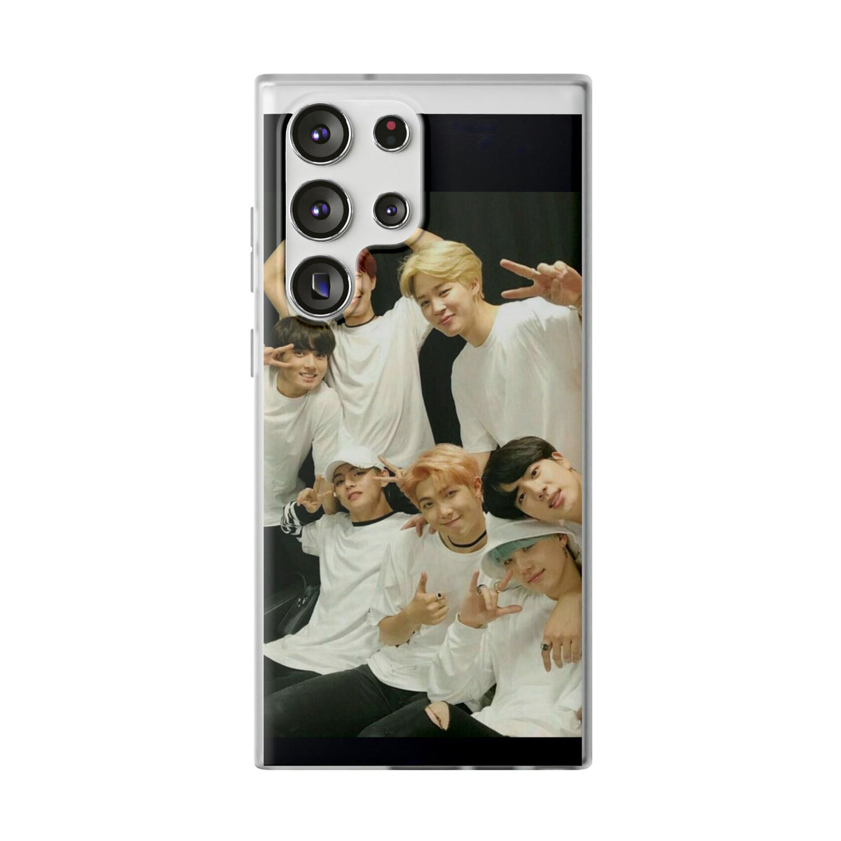 BTS OT7 Cell Phone Case - iPhone, Samsung and Custom Covers - K - Pop Phone Covers, Gifts for Fans, Stylish Cell Phone Accessories - Beyond The Shoppe