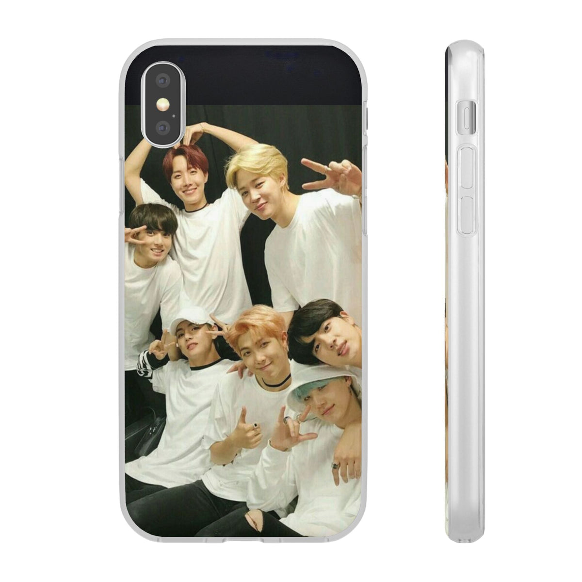 BTS OT7 Cell Phone Case - iPhone, Samsung and Custom Covers - K - Pop Phone Covers, Gifts for Fans, Stylish Cell Phone Accessories - Beyond The Shoppe