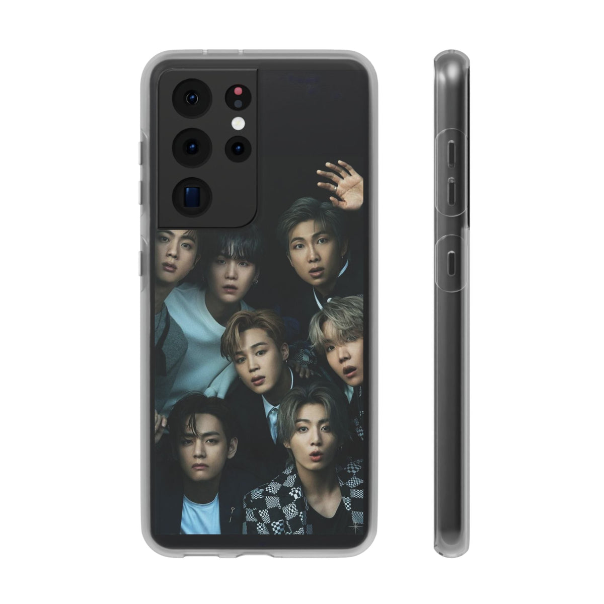 BTS OT7 Cell Phone Case - iPhone, Samsung and Custom Covers - K - Pop Phone Covers, Gifts for Fans, Stylish Cell Phone Accessories - Beyond The Shoppe