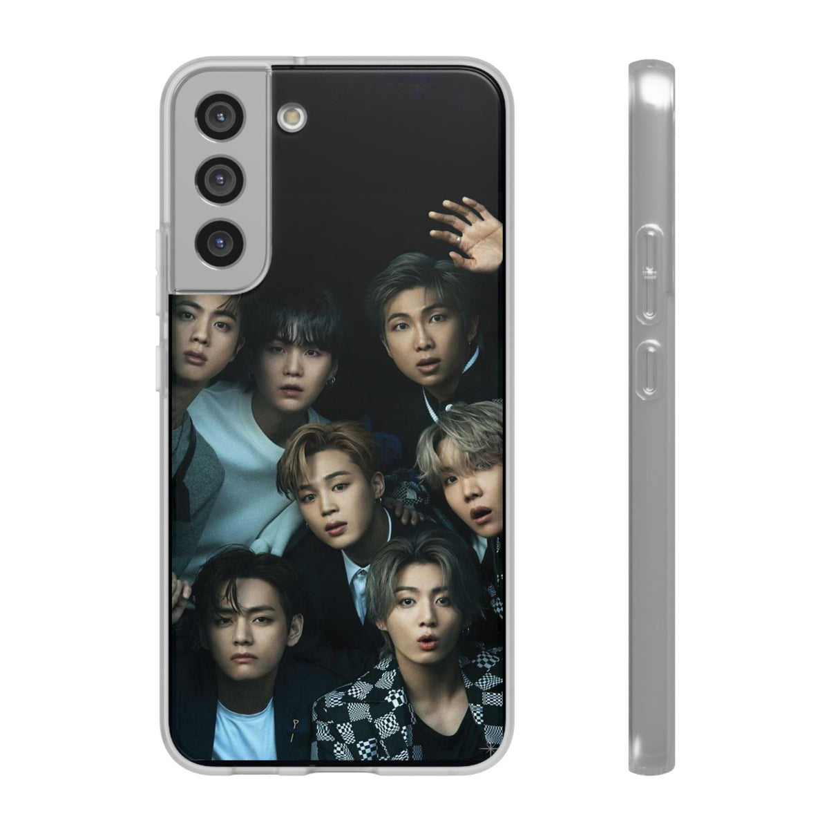 BTS OT7 Cell Phone Case - iPhone, Samsung and Custom Covers - K - Pop Phone Covers, Gifts for Fans, Stylish Cell Phone Accessories - Beyond The Shoppe