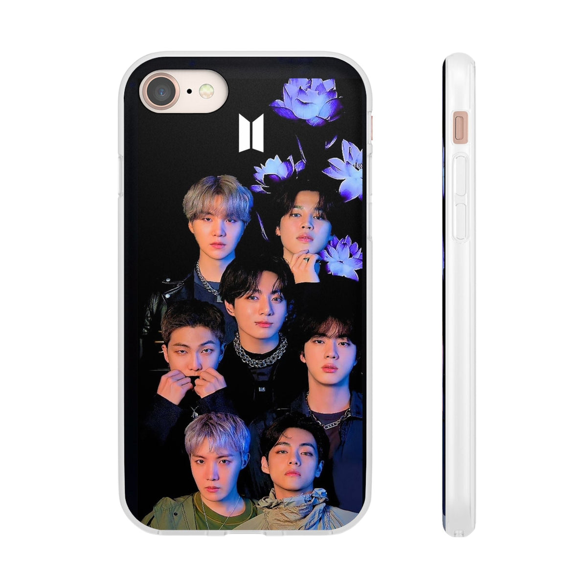 BTS OT7 Cell Phone Case - iPhone, Samsung and Custom Covers - K - Pop Phone Covers, Gifts for Fans, Stylish Cell Phone Accessories - Beyond The Shoppe