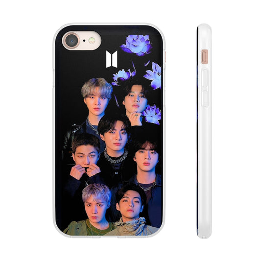 BTS OT7 Cell Phone Case - iPhone, Samsung and Custom Covers - K - Pop Phone Covers, Gifts for Fans, Stylish Cell Phone Accessories - Beyond The Shoppe
