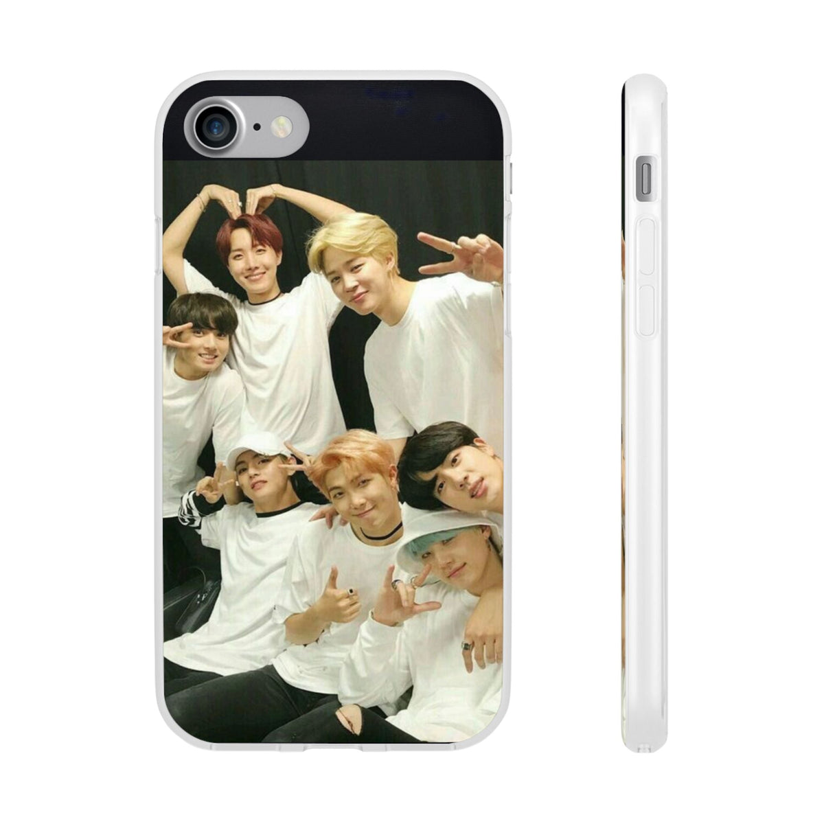 BTS OT7 Cell Phone Case - iPhone, Samsung and Custom Covers - K - Pop Phone Covers, Gifts for Fans, Stylish Cell Phone Accessories - Beyond The Shoppe