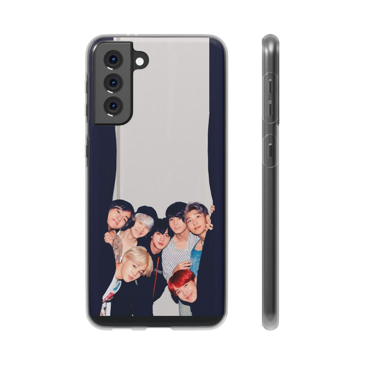 BTS OT7 Cell Phone Case - iPhone, Samsung and Custom Covers - K - Pop Phone Covers, Gifts for Fans, Stylish Cell Phone Accessories - Beyond The Shoppe