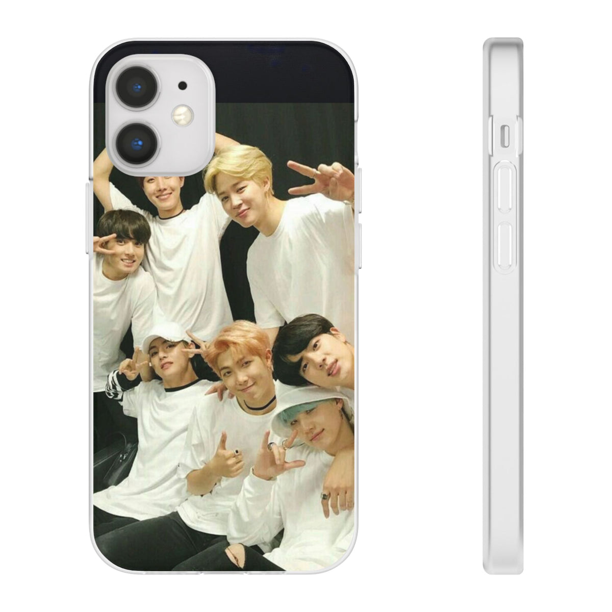 BTS OT7 Cell Phone Case - iPhone, Samsung and Custom Covers - K - Pop Phone Covers, Gifts for Fans, Stylish Cell Phone Accessories - Beyond The Shoppe