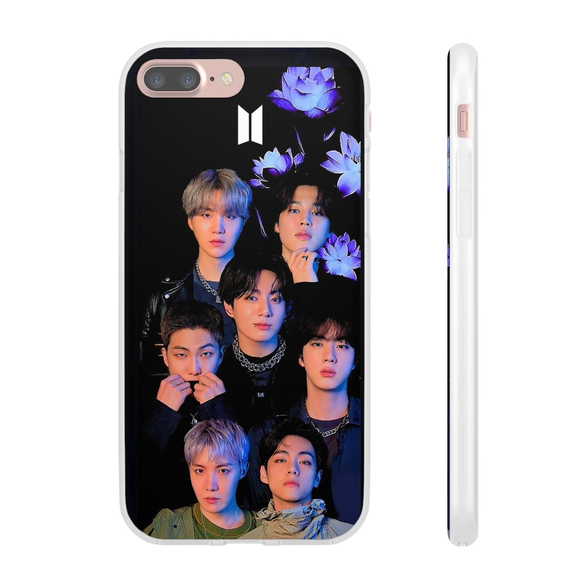 BTS OT7 Cell Phone Case - iPhone, Samsung and Custom Covers - K - Pop Phone Covers, Gifts for Fans, Stylish Cell Phone Accessories - Beyond The Shoppe