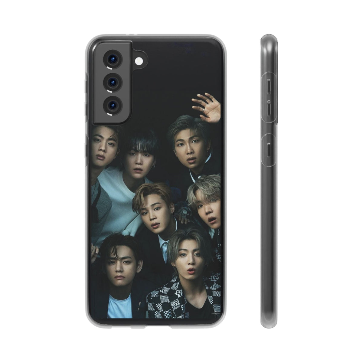 BTS OT7 Cell Phone Case - iPhone, Samsung and Custom Covers - K - Pop Phone Covers, Gifts for Fans, Stylish Cell Phone Accessories - Beyond The Shoppe