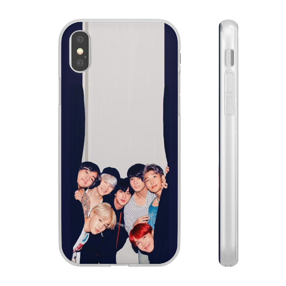BTS OT7 Cell Phone Case - iPhone, Samsung and Custom Covers - K - Pop Phone Covers, Gifts for Fans, Stylish Cell Phone Accessories - Beyond The Shoppe