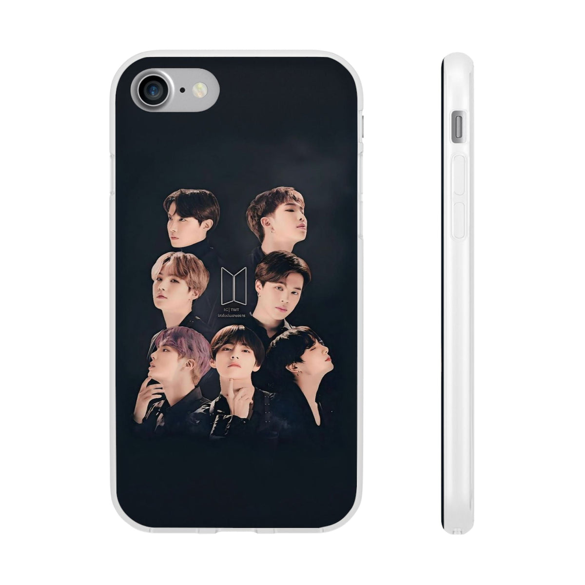 BTS OT7 Cell Phone Case - iPhone, Samsung and Custom Covers - K - Pop Phone Covers, Gifts for Fans, Stylish Cell Phone Accessories - Beyond The Shoppe